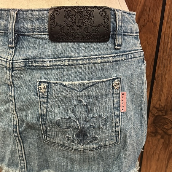 Vintage Light wash denim mini skirt women’s size 9 - Picture 7 of 8
